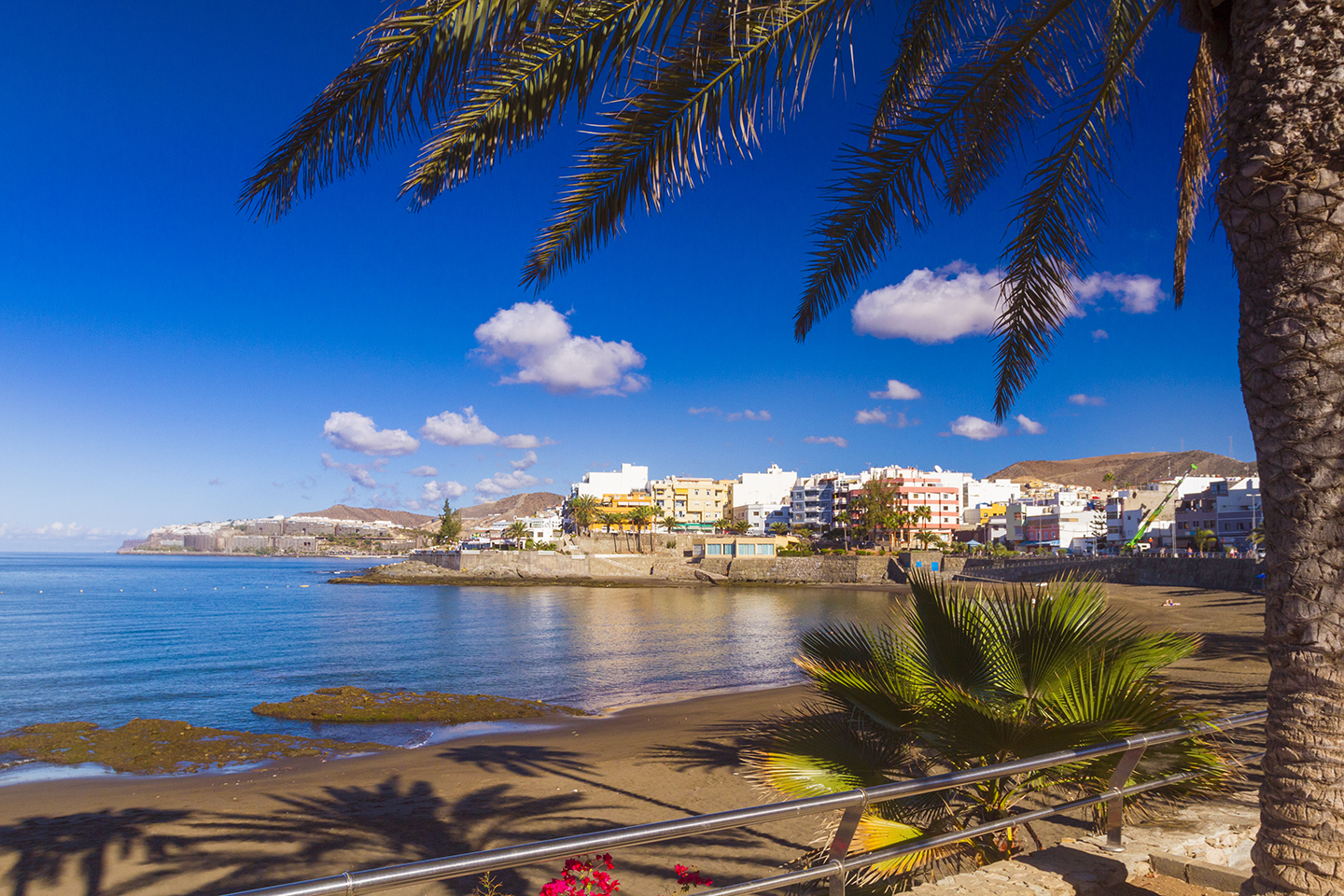 Las Mara&ntilde;uelas beach in Arguinegu&iacute;n, Gran Canaria
